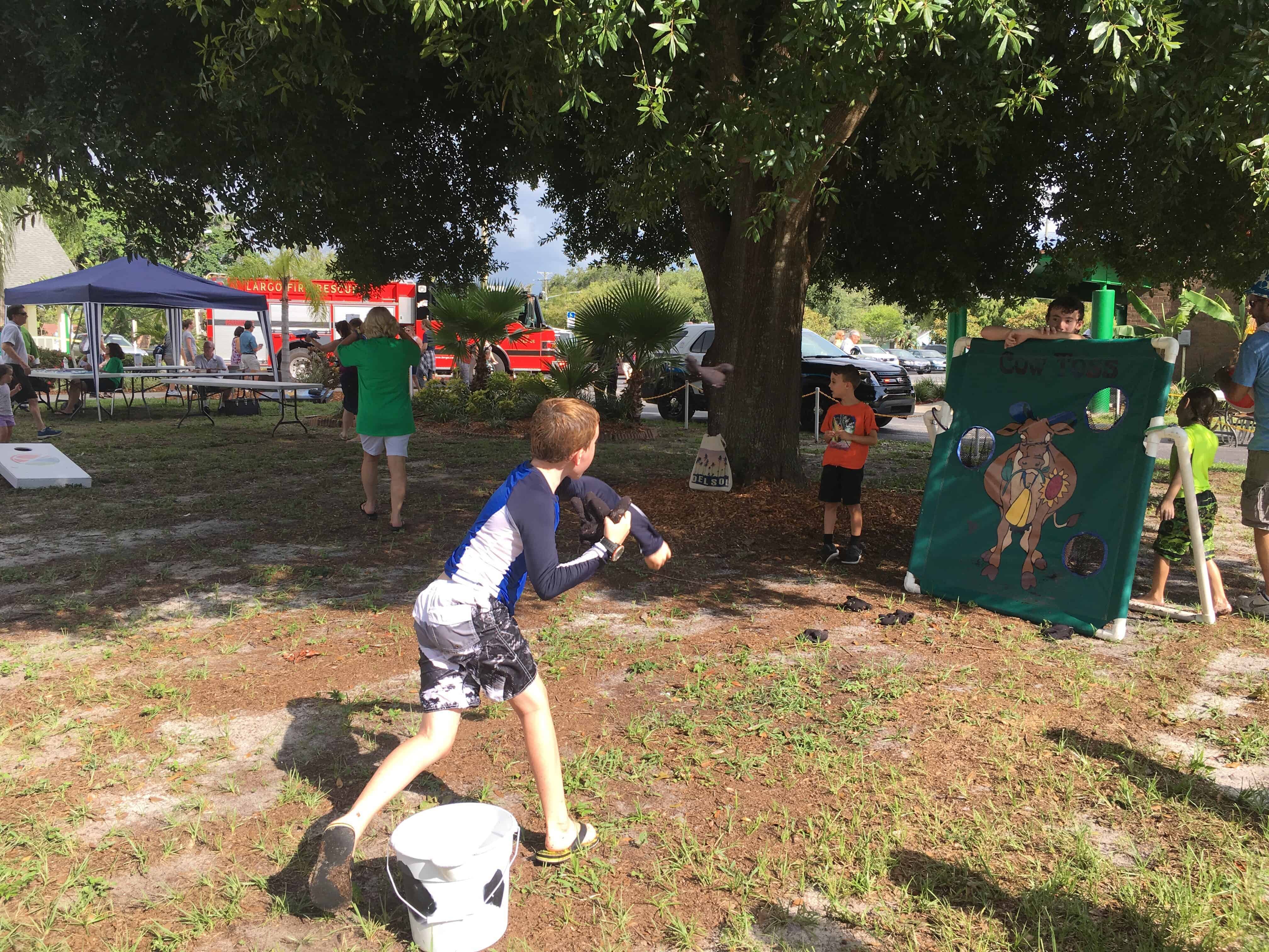 Local Parish & School Host Neighborhood Block Party for Missionary Outreach