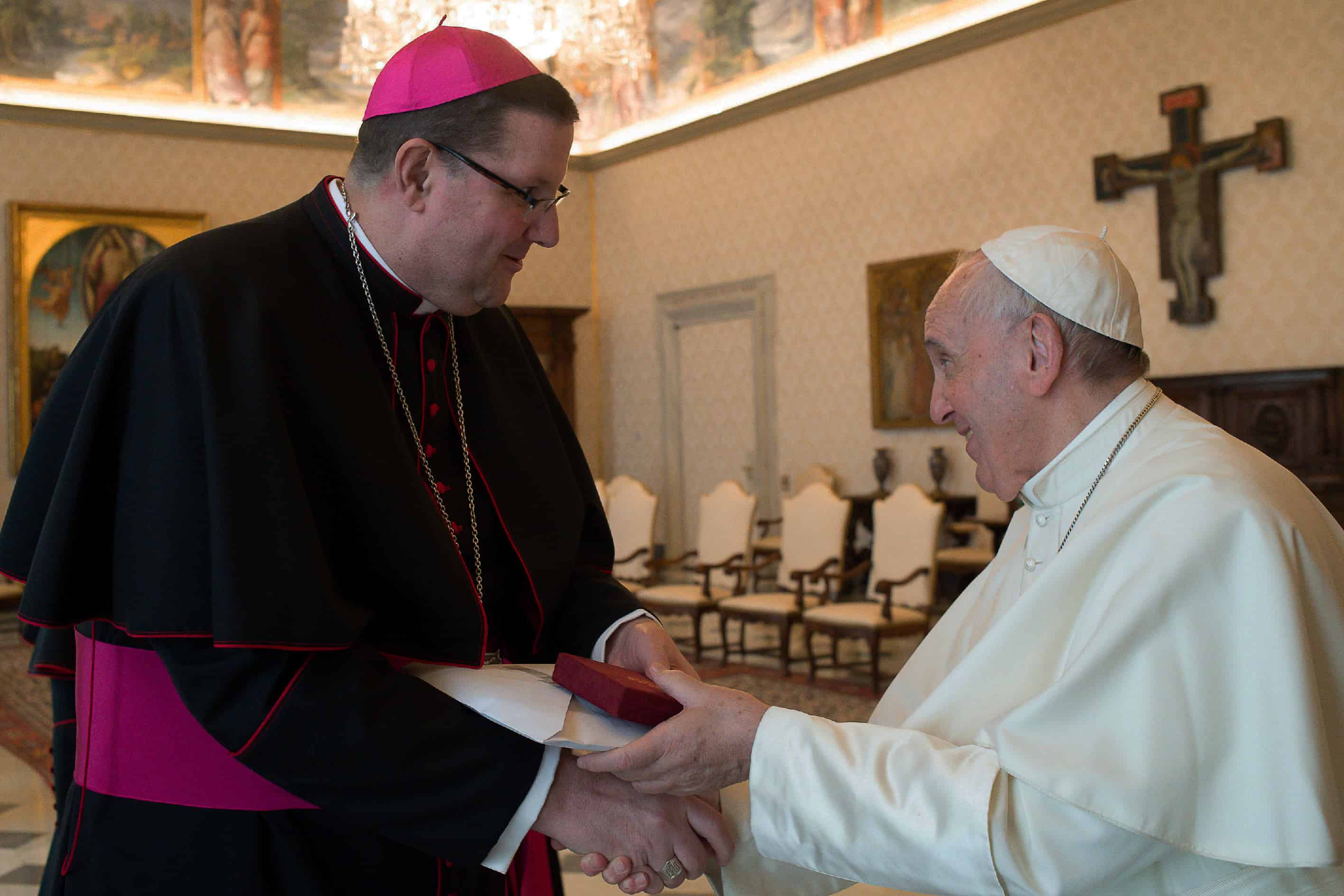 Bishop Parkes Brings a Message of Hope from Pope Francis