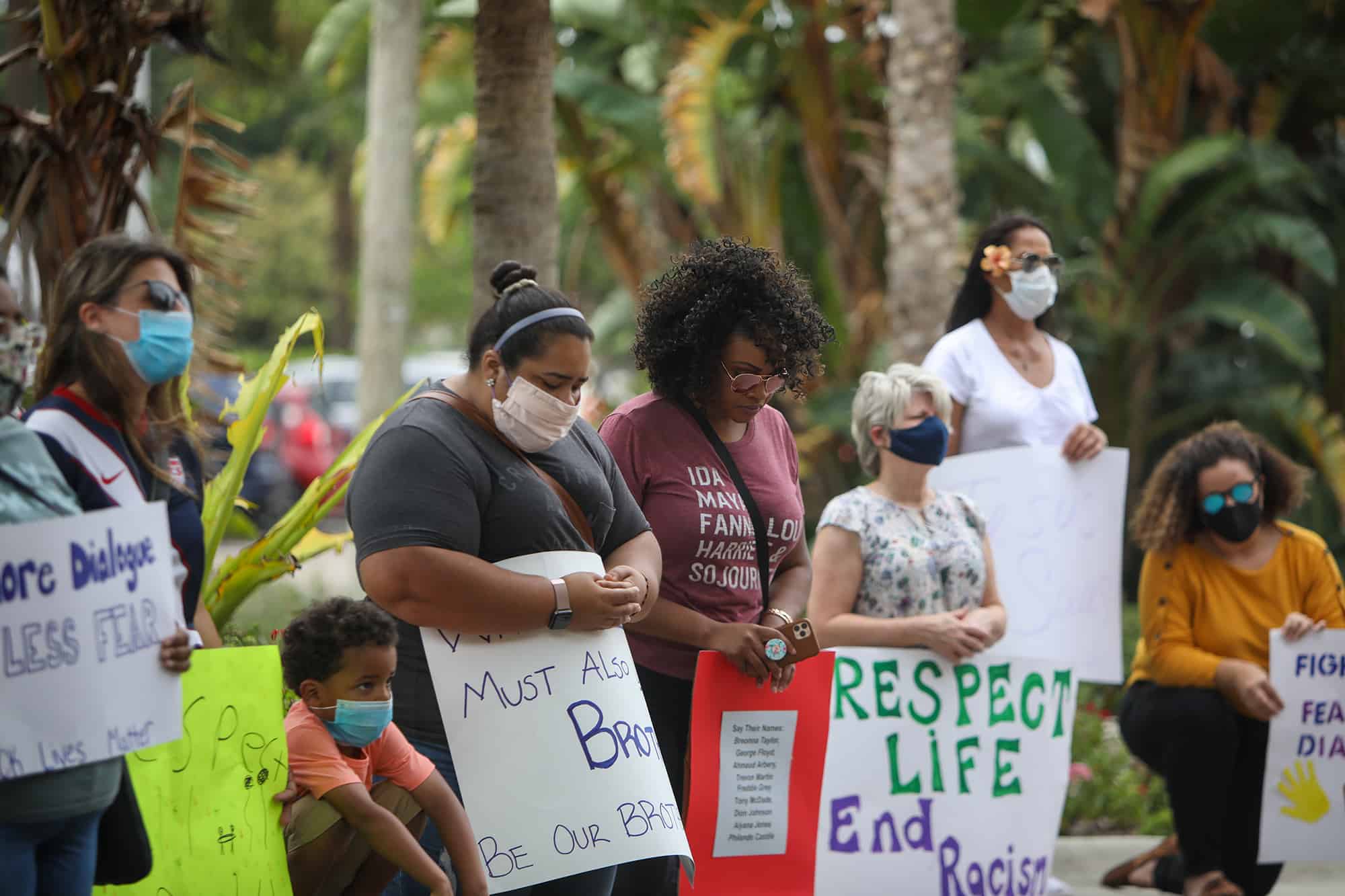 Outpouring of support at the Prayer Vigil for Peace, Healing and Change