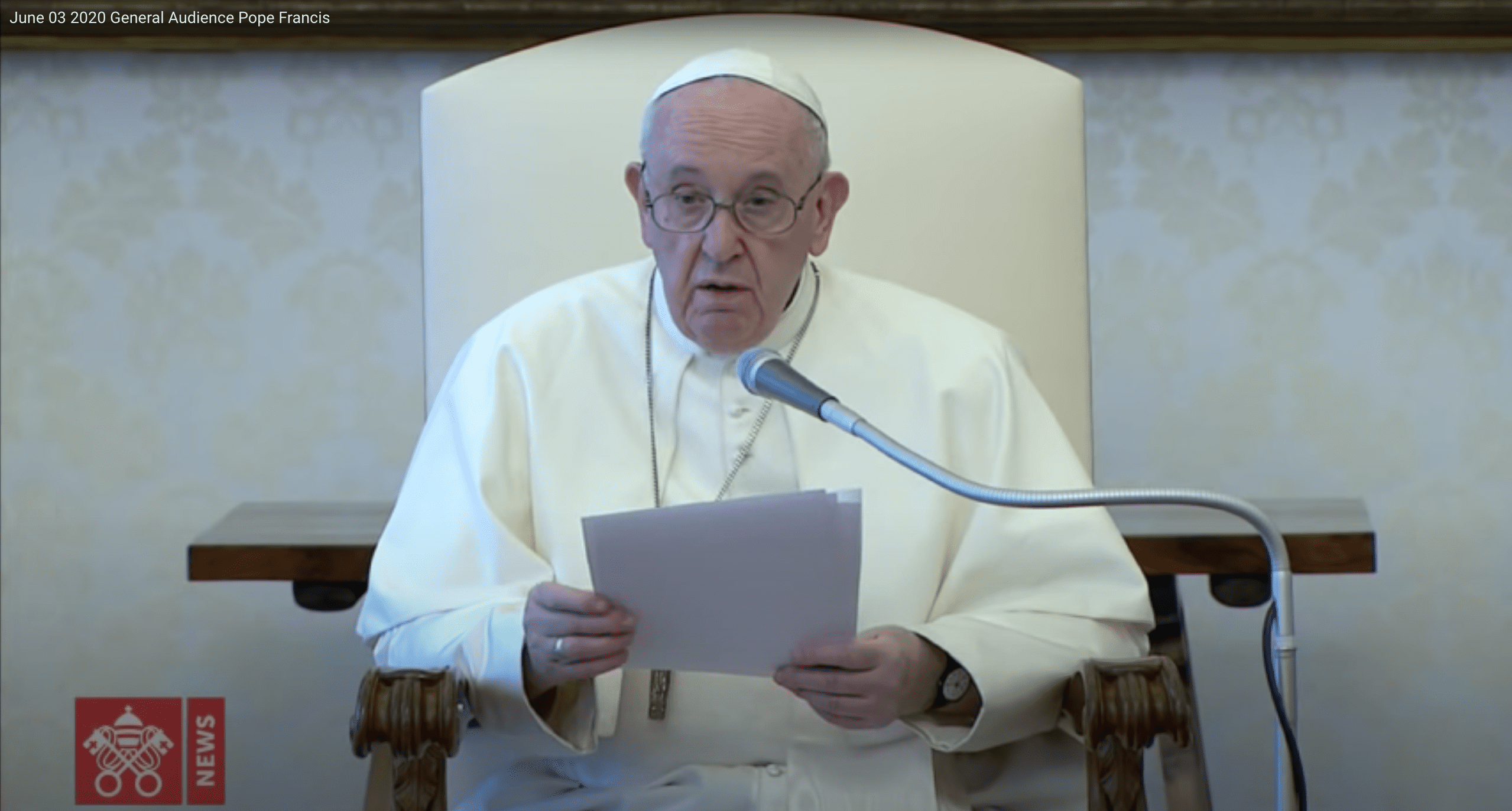 Pope Francis’ Statement on the Tragic Death of George Floyd