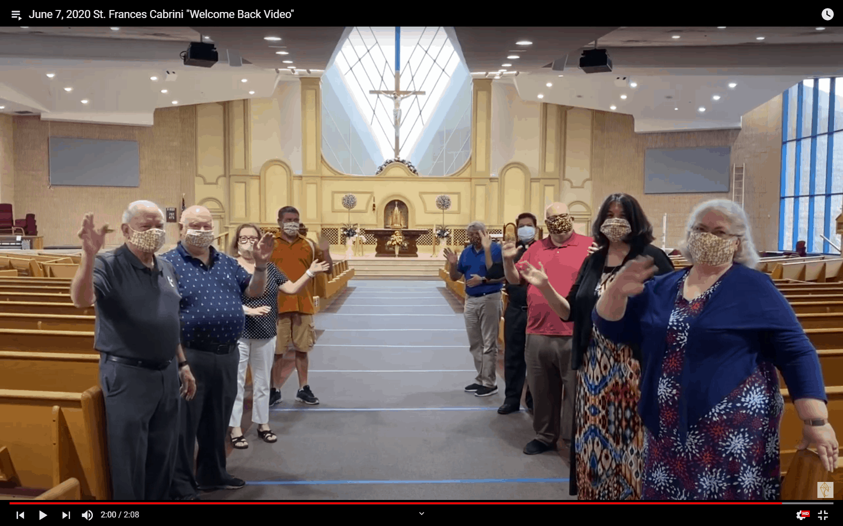 St. Frances Cabrini Parish Welcomes Everyone into their Family