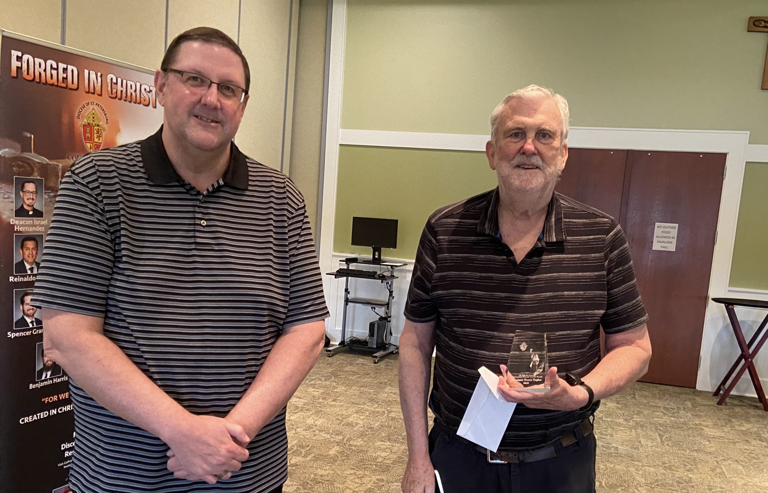 Monsignor Dennis Hughes Receives 2020 Fr. Luis Distinguished Priestly Service Award