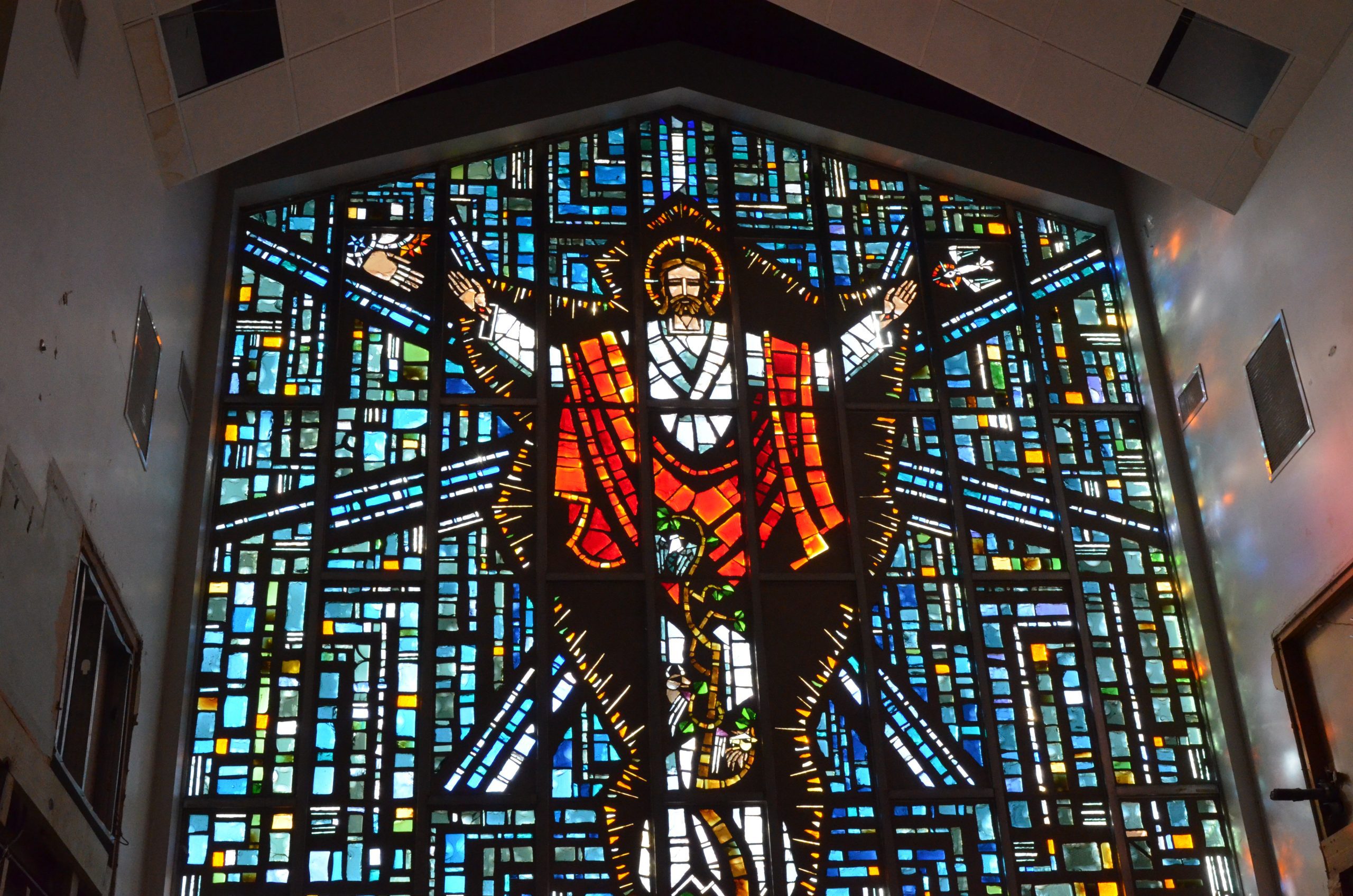 Stained Glass Window Is Revealed After Hidden For Nearly Half A Century Diocese Of Saint Petersburg Stained Glass Window Is Revealed After Hidden For Nearly Half A Century Diocese Of Saint Petersburg