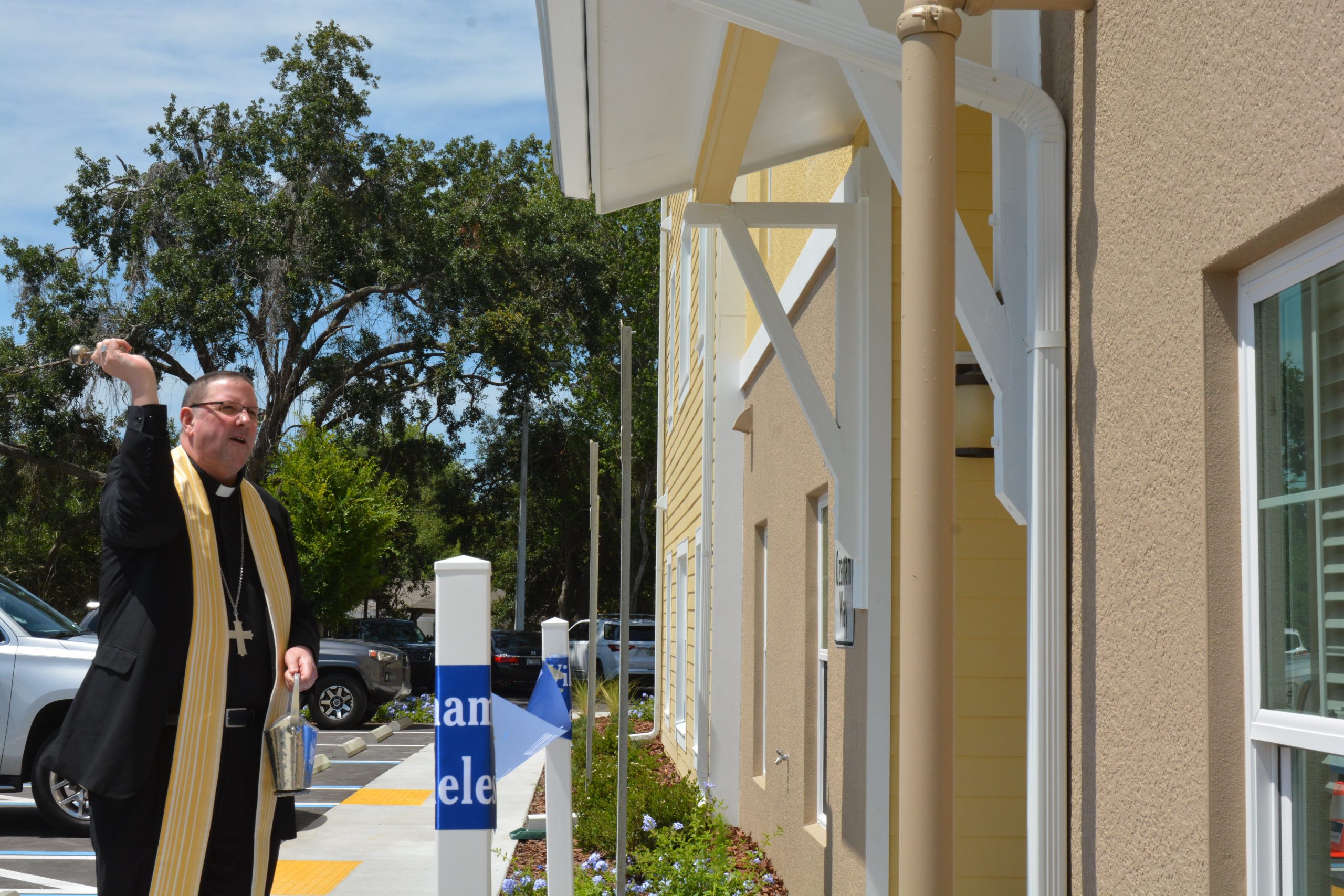 “A Dwelling Place of Love” – New Affordable Housing Apartments Blessed by Bishop Parkes