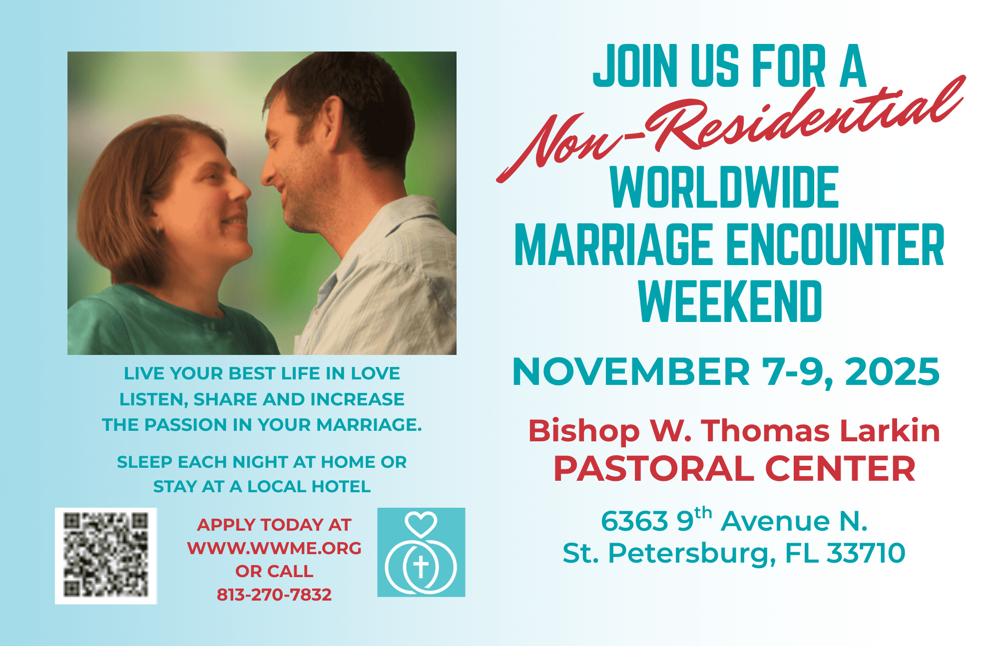 Non-Residential Worldwide Marriage Encounter Weekend