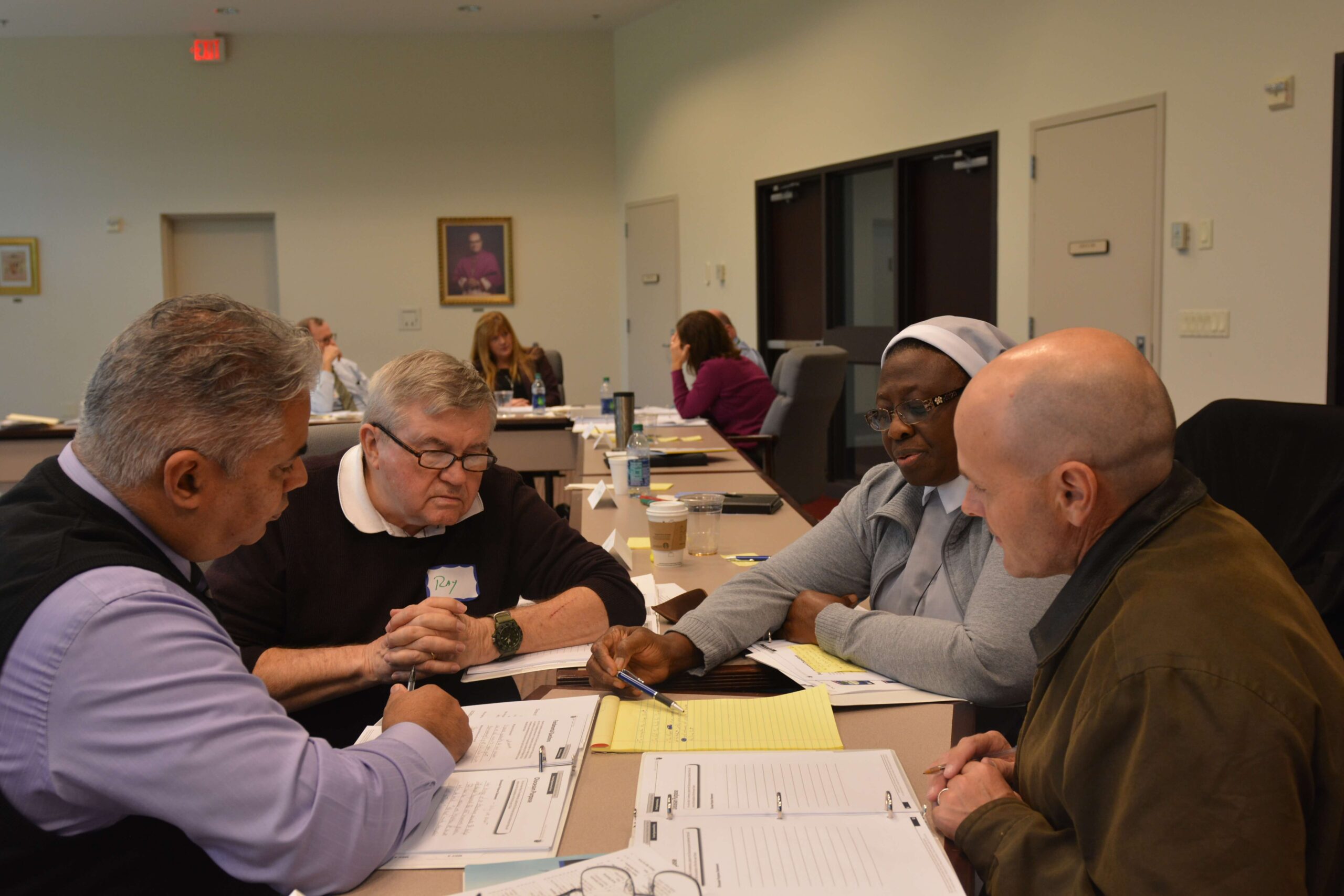 Bishop Parkes and the Visioning Team Continue the Discernment Process