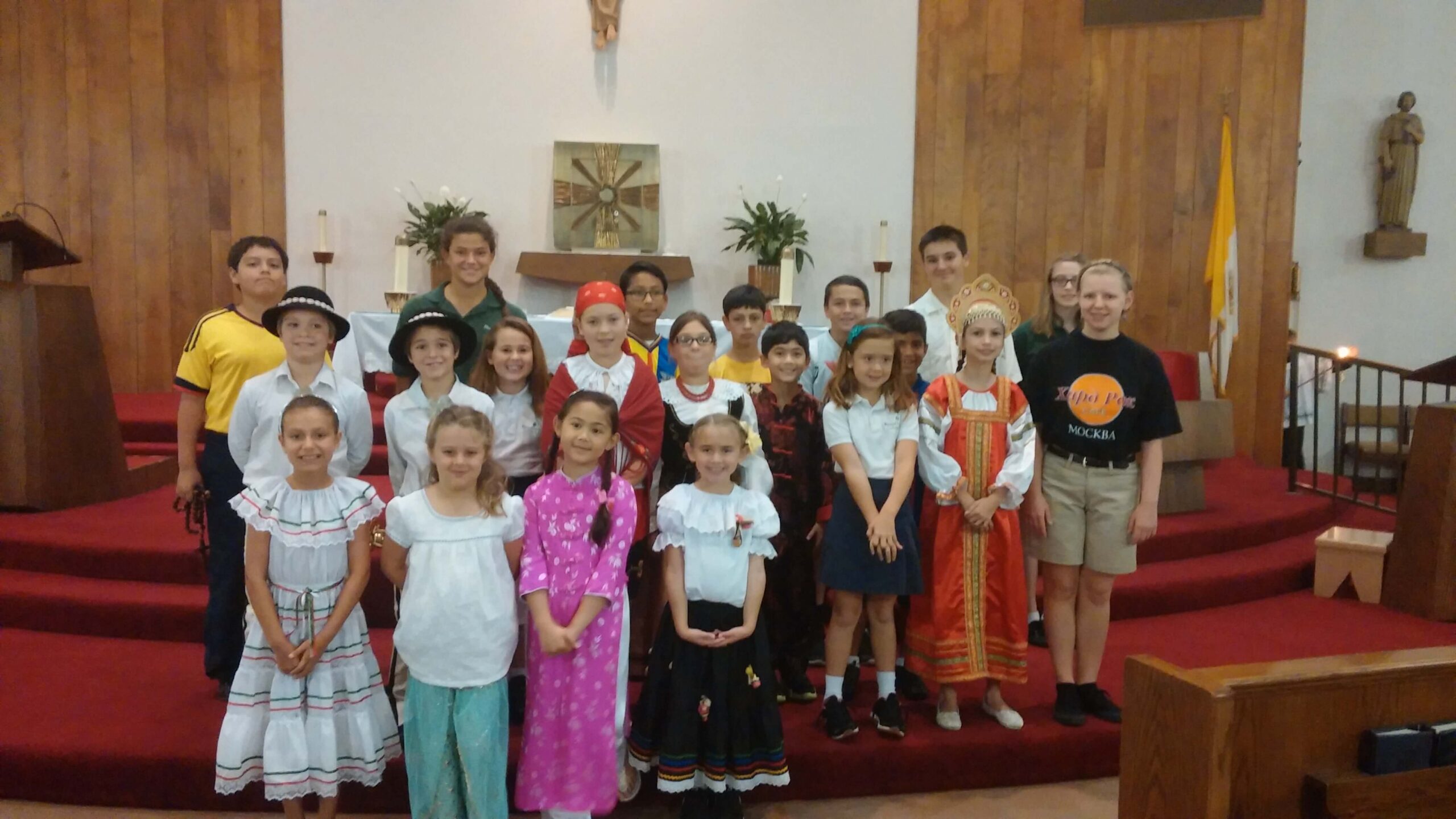 International Mass at Blessed Sacrament