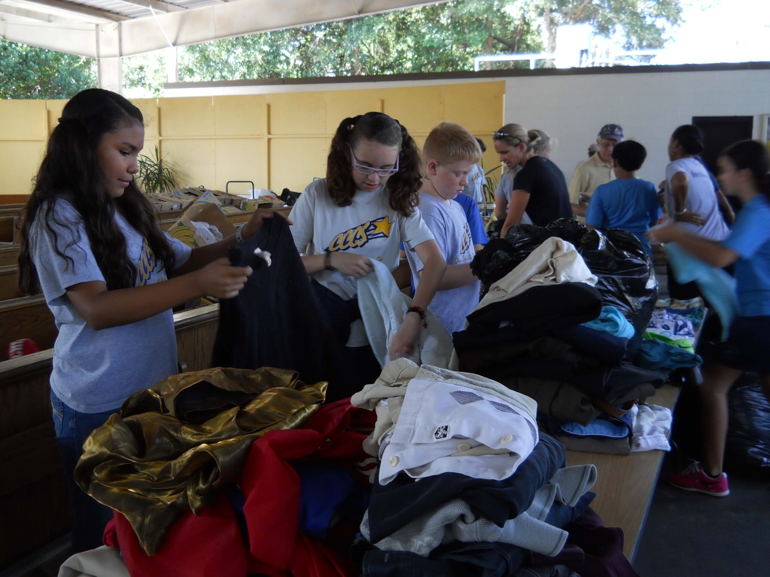 Corpus Christi Students Serve the Homeless