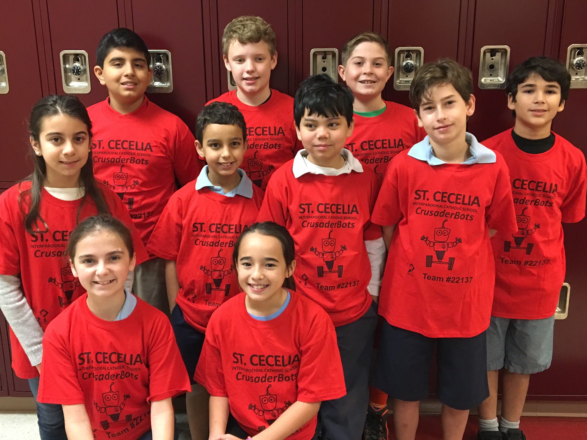 ST. CECELIA STUDENTS CHAMPIONS OF ROBOTICS TOURNAMENT